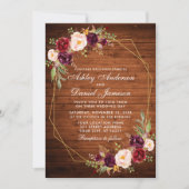 Foto der geometrischen Rahmen für das Hochsetzen v Einladung (Vorderseite)