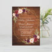 Foto der geometrischen Rahmen für das Hochsetzen v Einladung (Stehend Vorderseite)