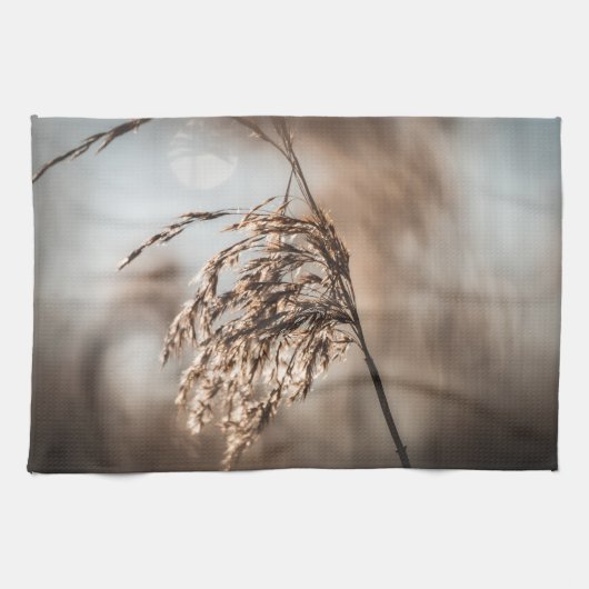 Foto der gewohnten Natur Geschirrtuch (Horizontal)