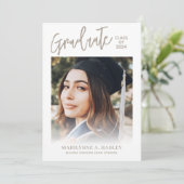 Foto der Graduierungspartei 2024 Einladung (Stehend Vorderseite)