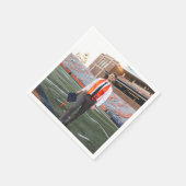 Foto der Graduierungspartei Serviette (Ecke)