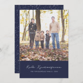 Foto der griechischen Weihnachtsflotte Feiertagskarte (Vorne/Hinten)