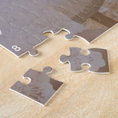 Foto der handgeschriebenen Hochzeit Danke Bridemai Puzzle (Seite)