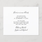 Foto der Haushaltsfamilie - Ankündigung (Rückseite)