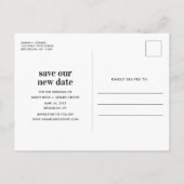 Foto der Himmelsstars  Ankündigungspostkarte (Rückseite)