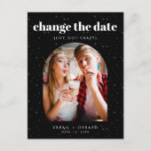 Foto der Himmelsstars  Ankündigungspostkarte (Vorderseite)