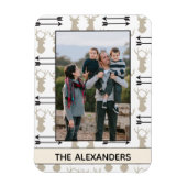 Foto der Hirschköpfe Magnet (Vertikal)