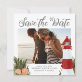Foto der Hochzeit in Urlaubsort Save The Date (Vorderseite)