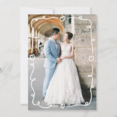 Foto der Illustration Save The Date (Rückseite)