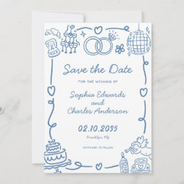 Foto der Illustration Save The Date