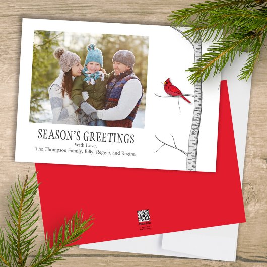 Foto der Jahreszeit Roter Kardinal Weihnachten