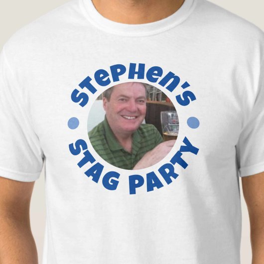 Foto der Junggesellen T-Shirt