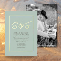 Foto der Klasse "Tone Blue Gold Frame"