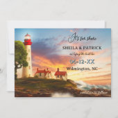 Foto der künstlerischen Küstenleuchte Save the Dat Save The Date (Vorderseite)