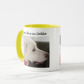 Foto der Labrador Retriever Mix Hund Gelbe Mama Tasse (Vorderseite Links)