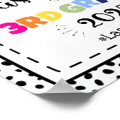 Foto der letzten Stufe Poster (Ecke)