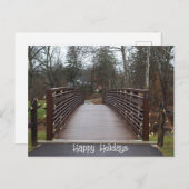 Foto der Lichtbrücke Postkarte (Vorne/Hinten)