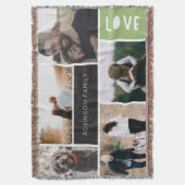 Foto der Liebe-Collagen-5 Decke (Vorderseite Vertikal)