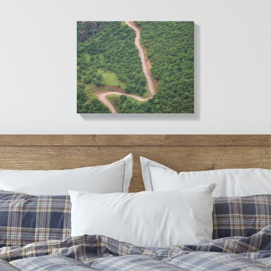 Foto der Luft Leinwanddruck (Insitu (Schlafzimmer))