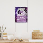 Foto der Mädchensportmannschaft Ende der Fußballsa Poster (Küche)