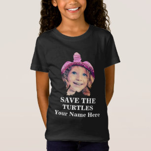 Foto der Meeresschildkröte rette die Meeresschildk T-Shirt