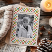 Foto der Moderne Feiertagskarte