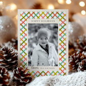 Foto der Moderne Feiertagskarte