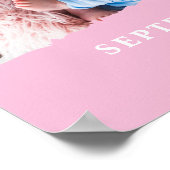 Foto der modernen Geburtsstadien Poster (Ecke)