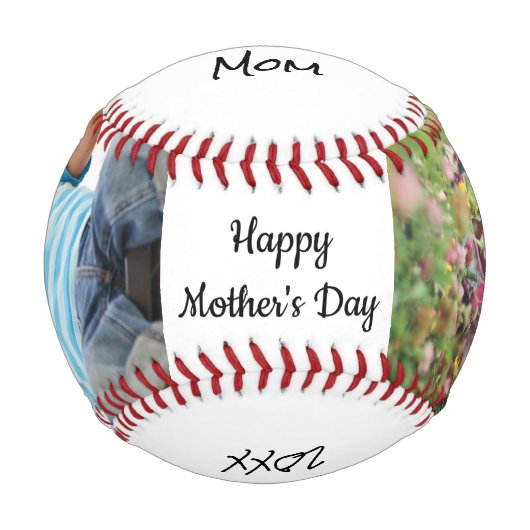Foto der Mutter Baseball (Vorderseite)