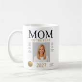 Foto der Mutter des Jahres Kaffeetasse (Links)
