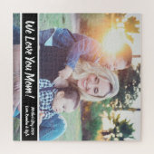 Foto der Mutter - Geschenk des eigenen Puzzles (Horizontal)
