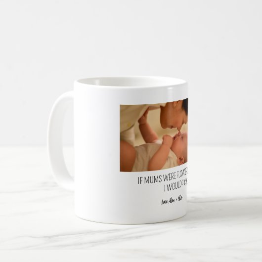 Foto der Mutter Kaffeetasse (Vorderseite Links)