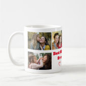 Foto der Mutter mit Text Kaffee Tasse (Links)