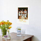 Foto der Mutter, moderner Text für Schrift Gold Si Foliendrucke (Ablage(Küche))