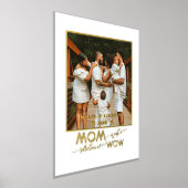 Foto der Mutter, moderner Text für Schrift Gold Si Foliendrucke (Ablage )