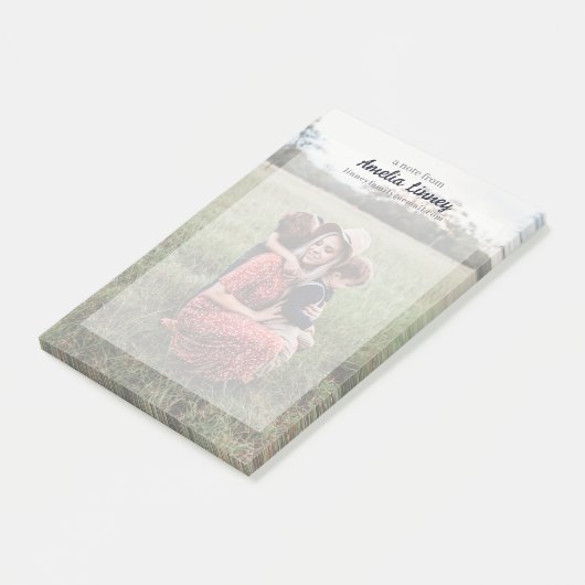 Foto der Mutter Post-it Klebezettel (angewinkelt)