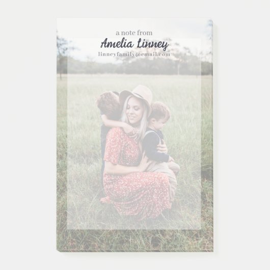 Foto der Mutter Post-it Klebezettel (Vorderseite)