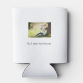 Foto der Mutter-Tochter-Familie fügt Bildtext-Name Dosenkühler (Rückseite)