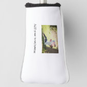 Foto der Mutter-Tochter-Familie fügt Bildtext-Name Golf Headcover (Rotieren 90)
