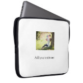 Foto der Mutter-Tochter-Familie fügt Bildtext-Name Laptopschutzhülle (Vorne Rechts)