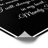 Foto der Mutterschaft Schönes Zitat der schwangere Poster (Ecke)