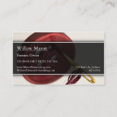 Foto der Nadel & Taste - Nähen - Visitenkarte (Rückseite)