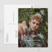 Foto der niedlichen Skriptabschlusspartei Postkarte (Vorne/Hinten)