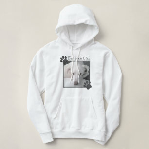 Foto der Niedlichen Weißen Dog Paws Beste Mama Hoodie