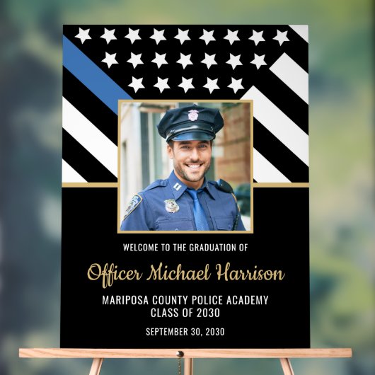 Foto der Polizeiakademie Acrylschild (Neutral)