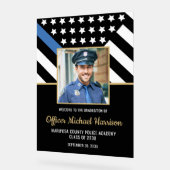 Foto der Polizeiakademie Acrylschild (Winkel)