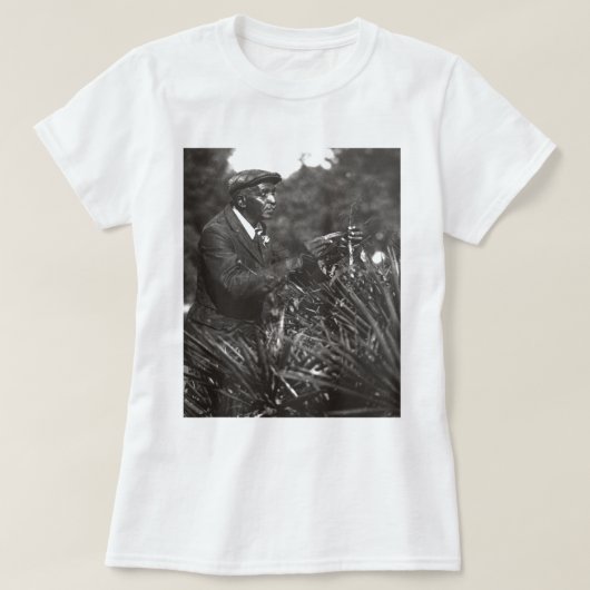 Foto der praktischer Arbeit George Washington T-Shirt (Design vorne)