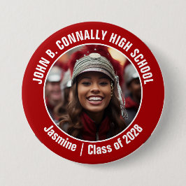 Foto der Red Marching Band Button