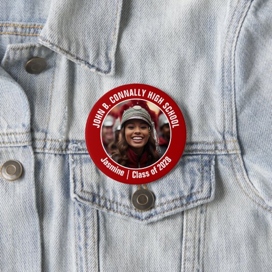 Foto der Red Marching Band Button (Beispiel)