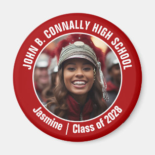 Foto der Red Marching Band Magnet